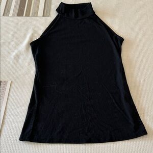 Boston Proper Black Halter Tank Top Sleeveless